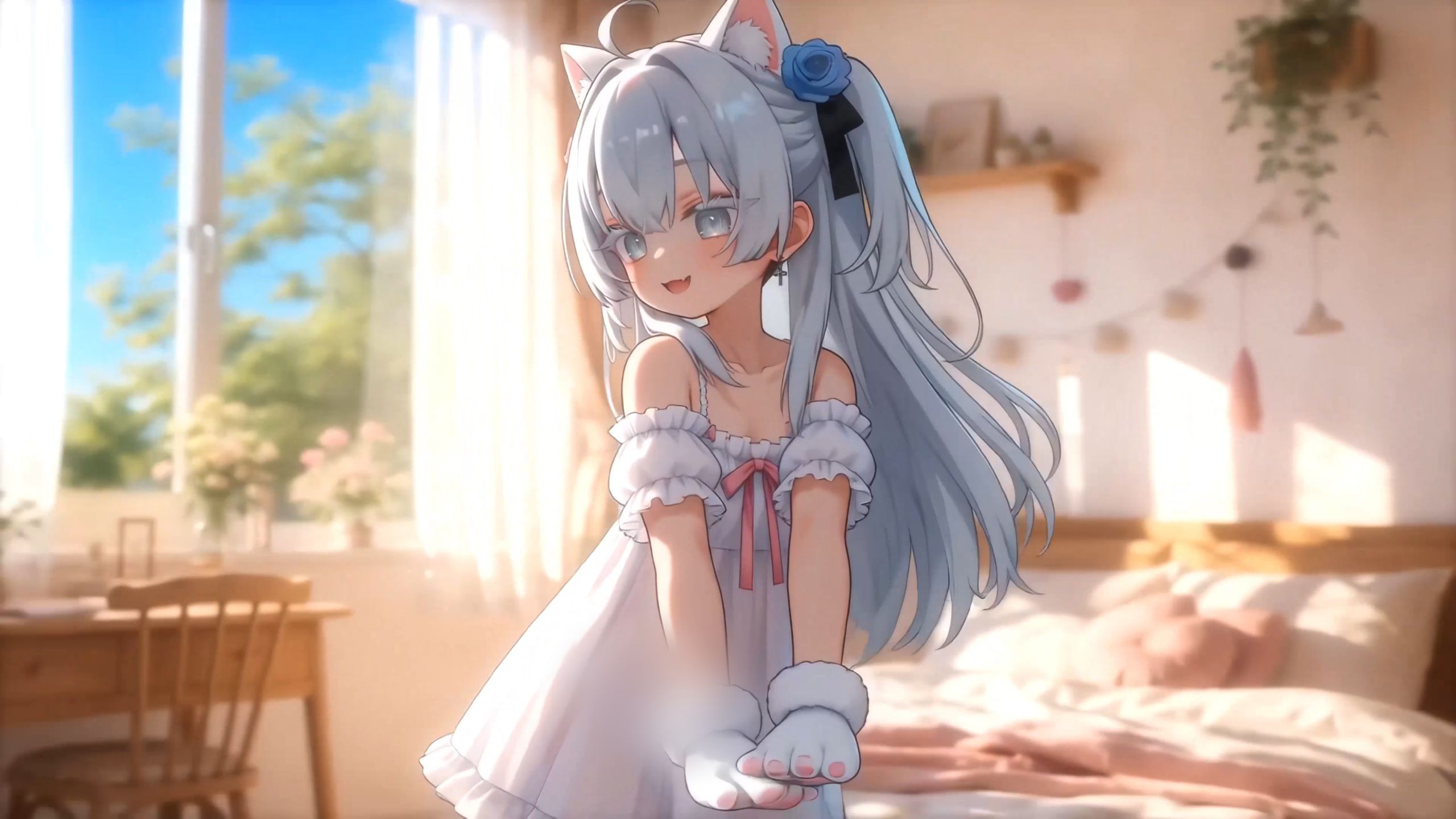 “无解的眼神 心像海底针~❤️”可爱猫莲，想养一只