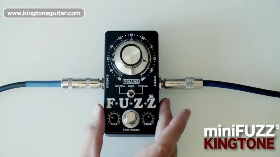 KingTone miniFUZZ Ge Fuzz Pedal 锗管法兹单块效果器NKT275_哔哩哔哩_ 