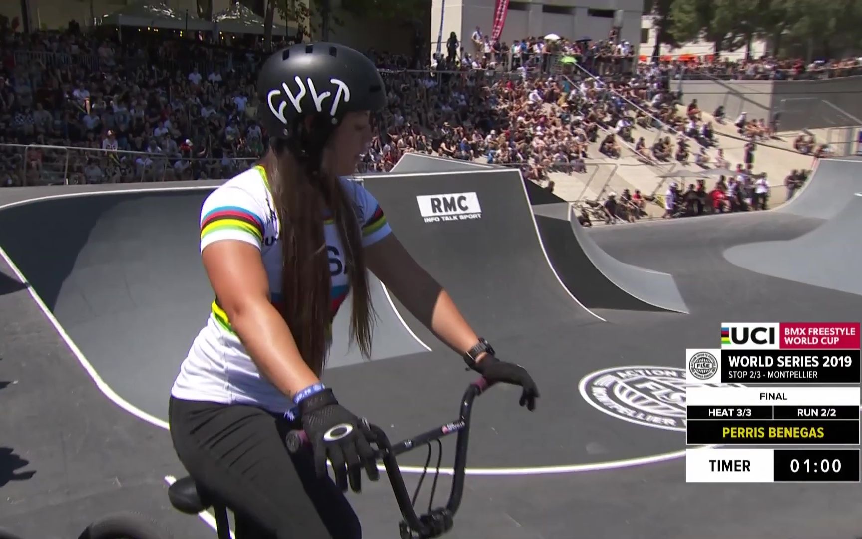 2019uci世界杯bmxfreestyle女子组决赛法国蒙彼利埃站