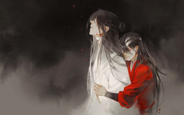 天官赐福君怜花兮我怜君兮