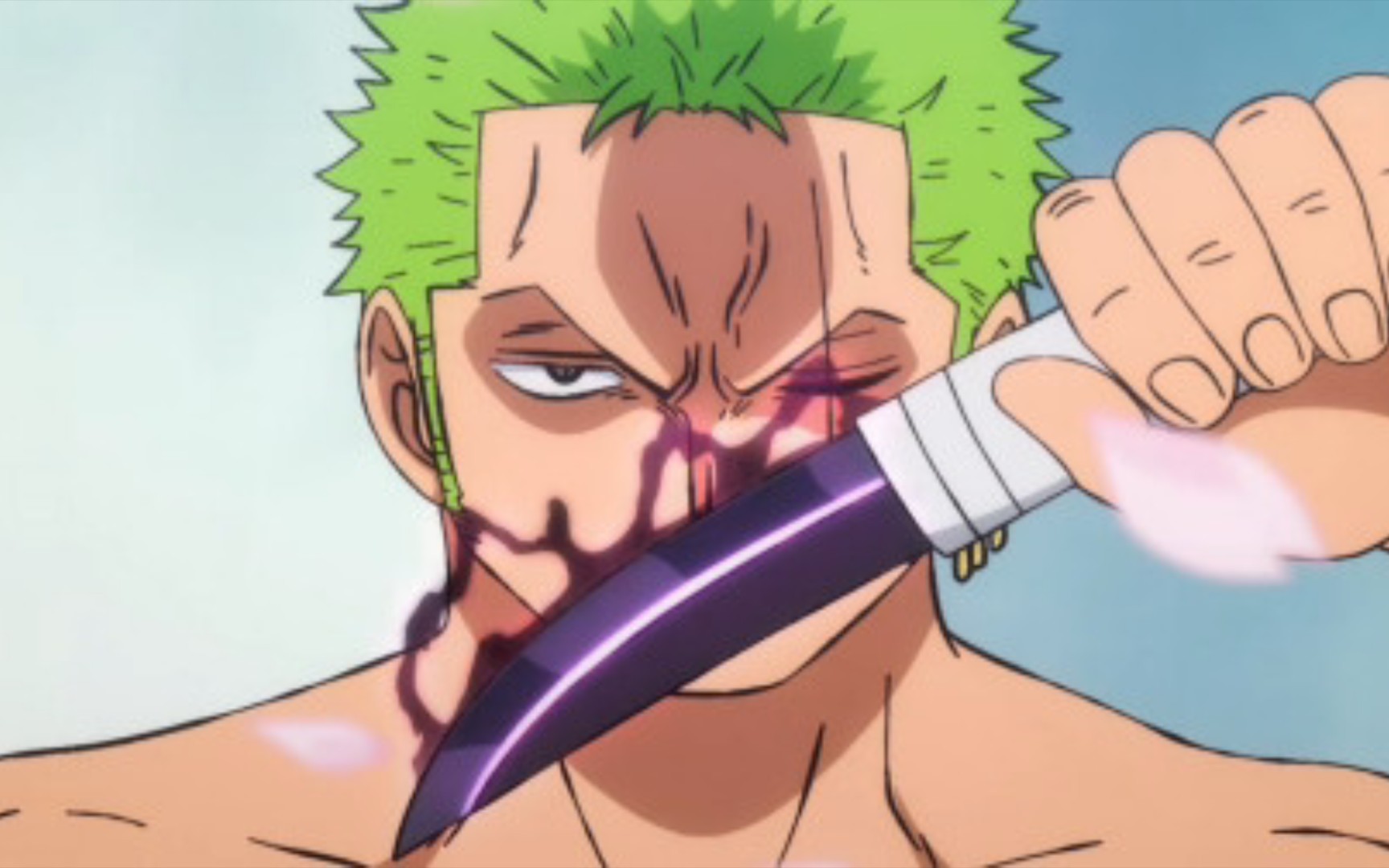 感受来自索隆的压迫感