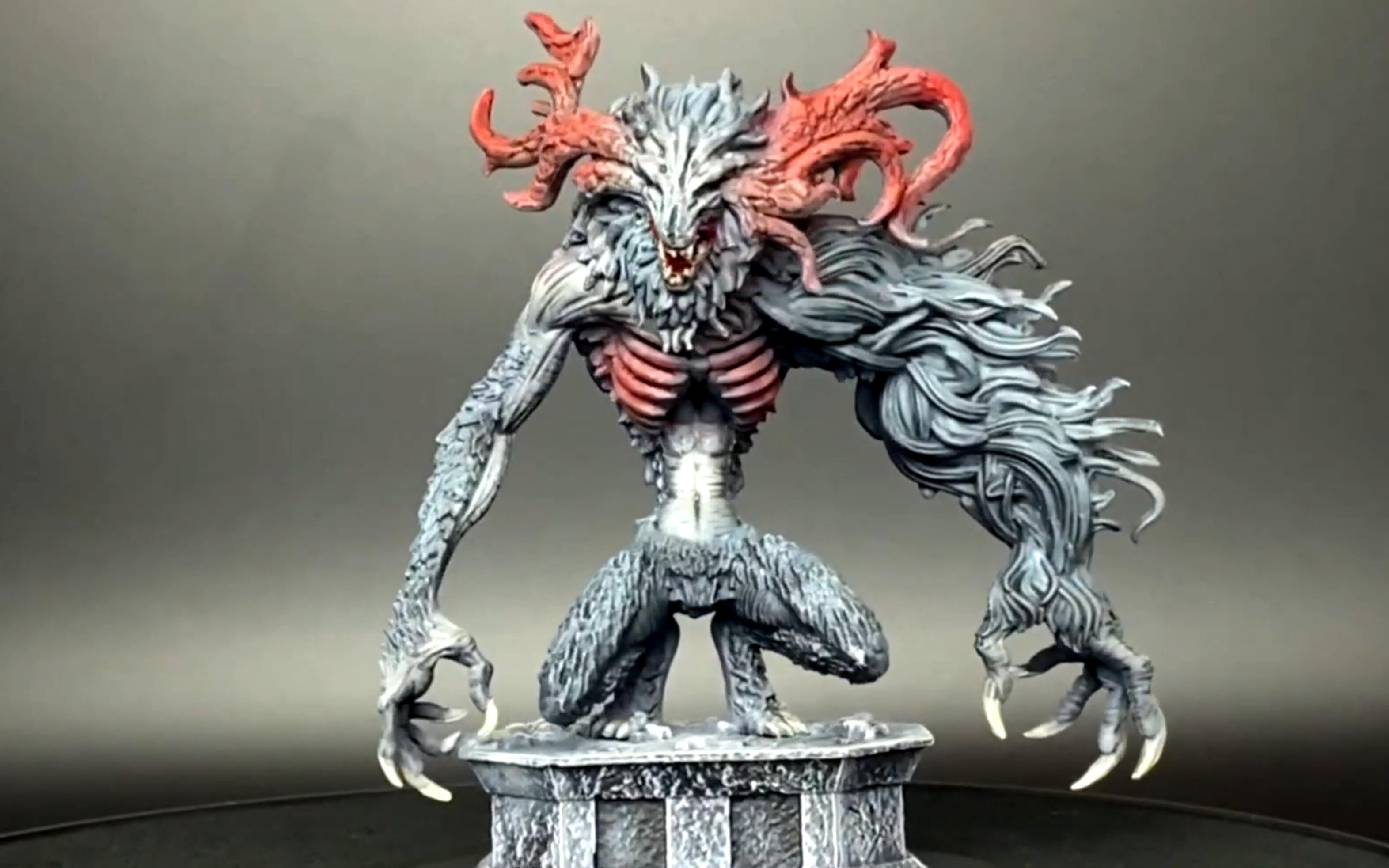 nerd knights的bloodborne(血源)涂装 ep08:the cleric beast