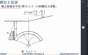 Download Video: 隧道设计规范之明洞、洞门墙和隧道围岩分级讲解，指出规范公式错误并给出依据及公式推导