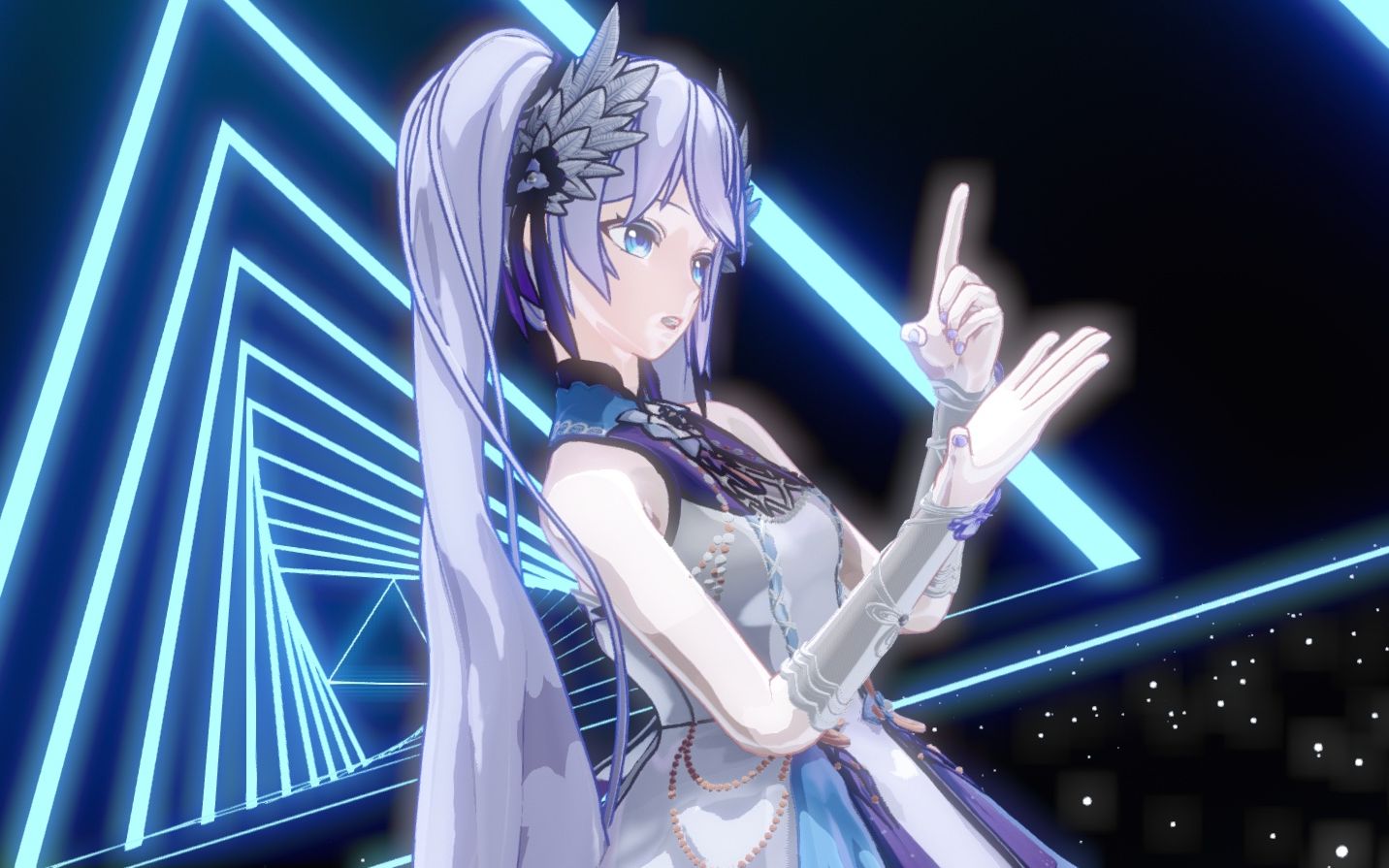 向晚ava00理性与感性的完美结合体萌新渲染测试2