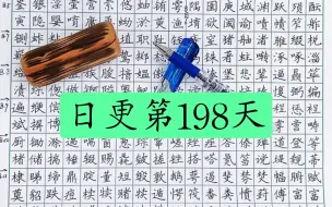 Download Video: ［卢中南楷书常用7000字］198天