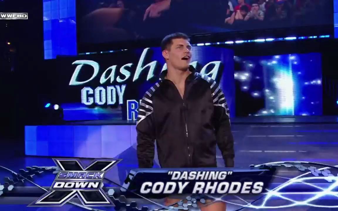 【WWE】Cody Rhodes首次"Dashing"形象出场 SmackDown 2010.07.09哔哩哔哩bilibili