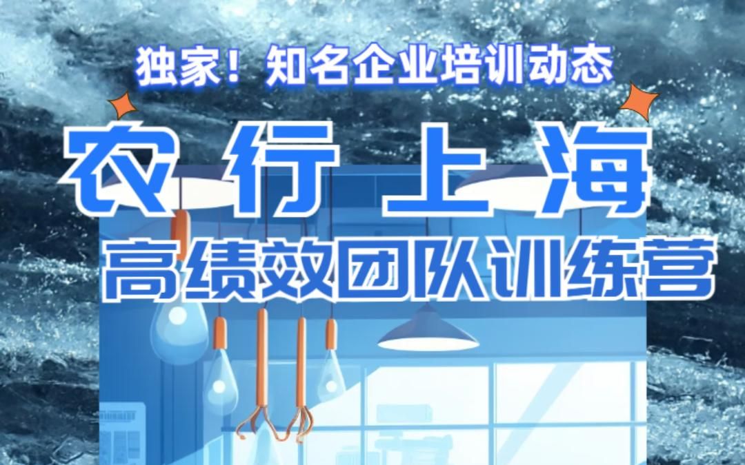 「农行上海分行」新员工培训:为新人带来职场素养与技能的全方位成长!丨15A8企业培训哔哩哔哩bilibili