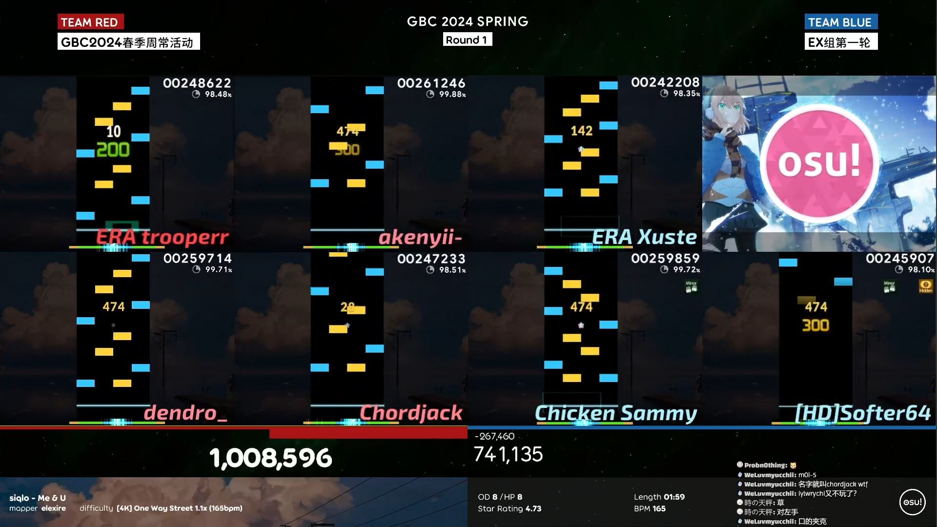 gbc2024春季赛 ex组第一轮 周日12点场