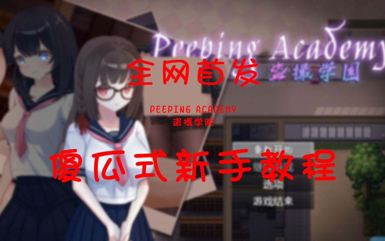 [图]【全网首发】《PEEPING ACADEMY：盗摄学院》——新手教程引导与攻略