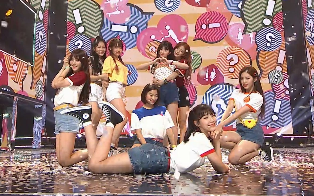 [图]【1080P 60帧】180613 fromis_9 - 扑通扑通 冠军秀回归舞台