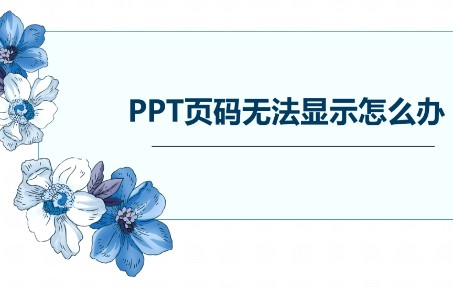 PPT无法显示页码怎么办哔哩哔哩bilibili