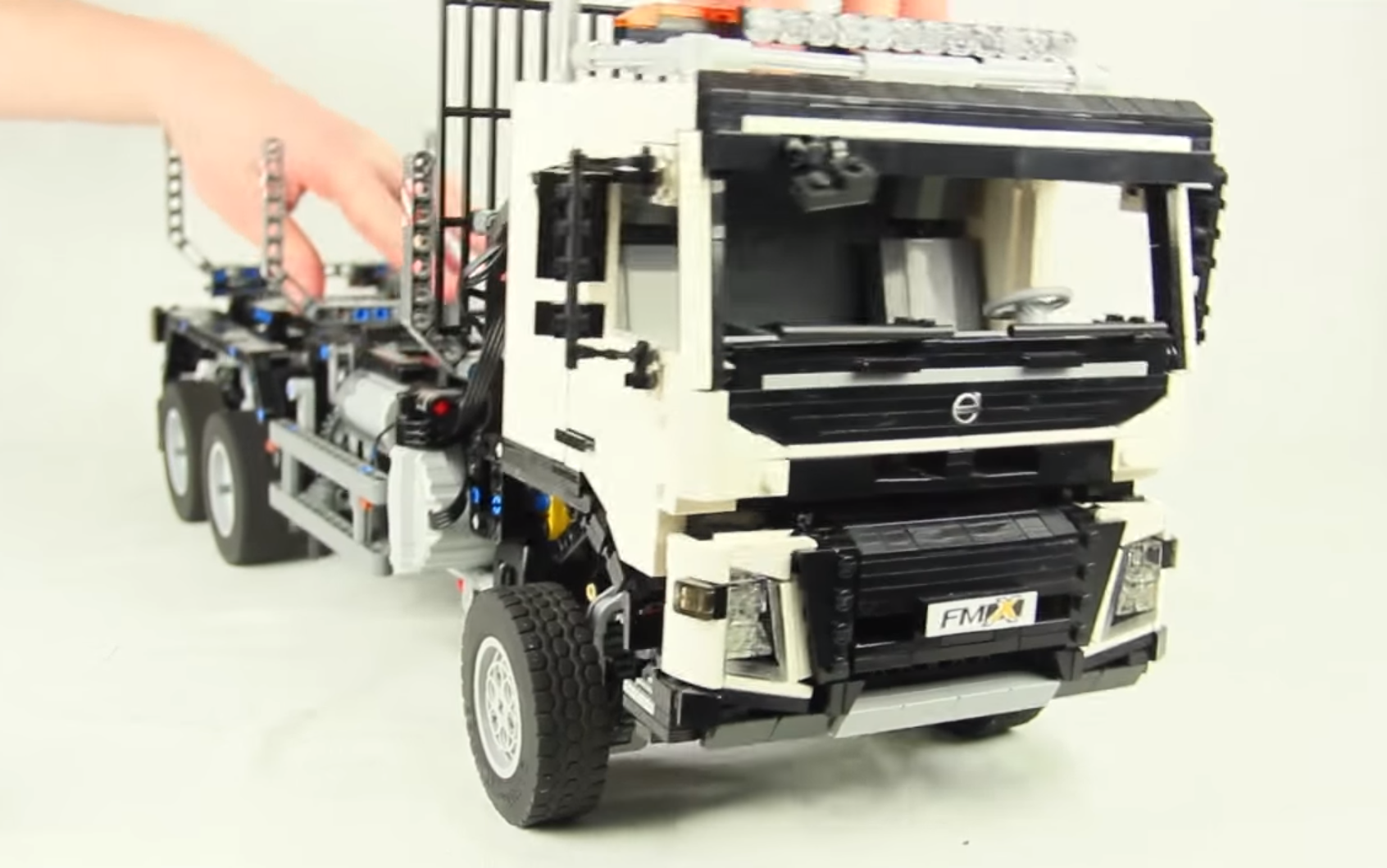 lego乐高 technic科技/机械 moc 沃尔沃卡车 rc volvo fmx (3rd