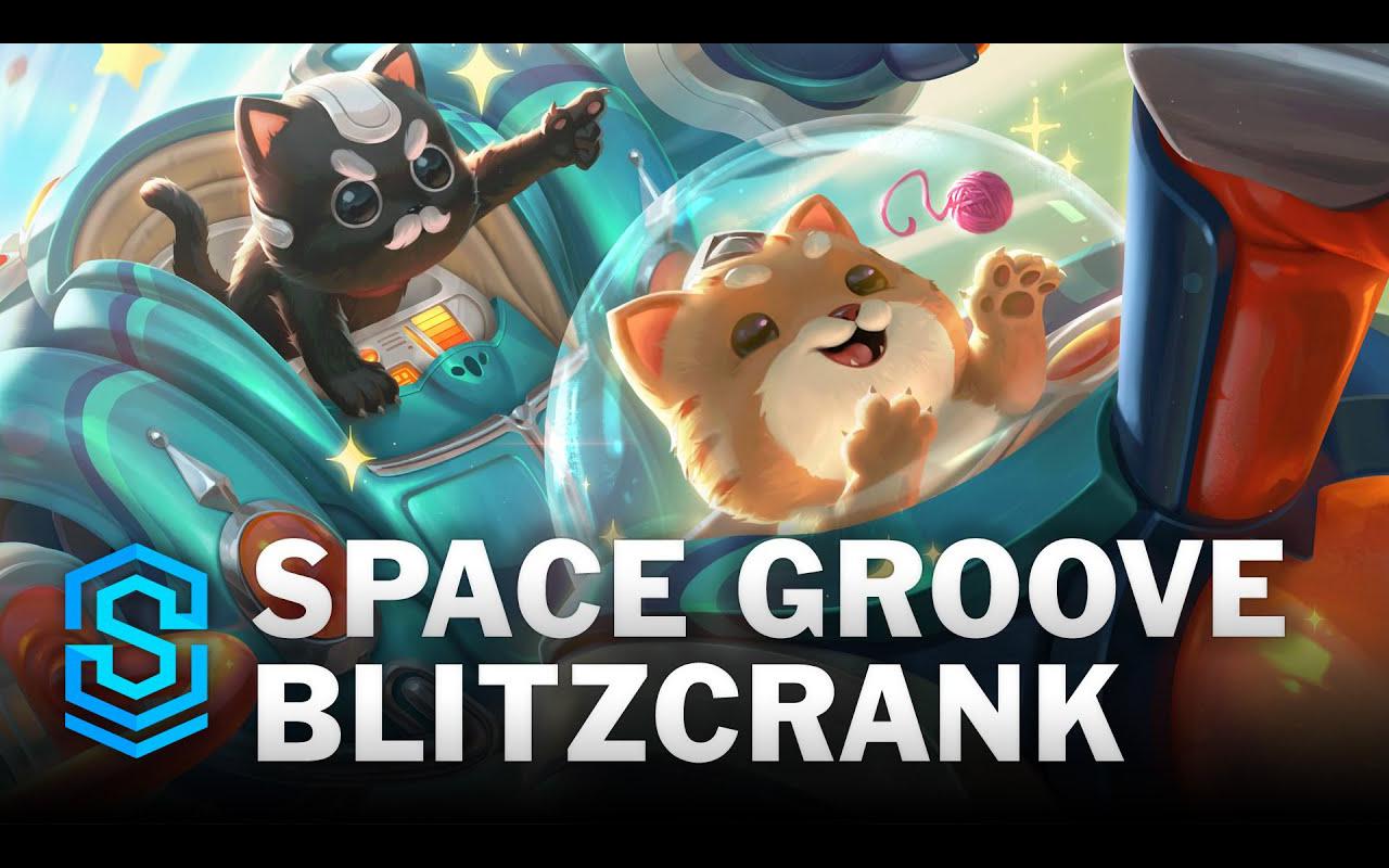 「皮肤档案室」布里茨·蒸汽机器人 —— 太空律动 - 英雄联盟