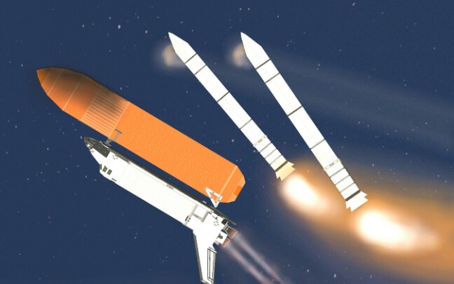sfs航天飞机的正确打开方式航天模拟器meow克嘻亚特兰蒂斯航天飞机