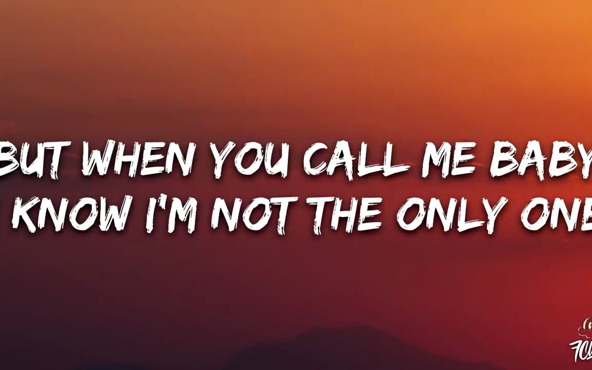 [图]Sam Smith - I'm Not The Only One (Lyrics)