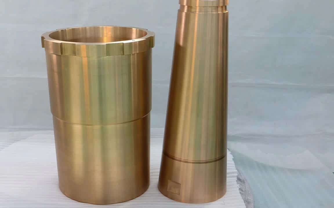 黄山大山铜铸铜套来图定制阀门的铜套