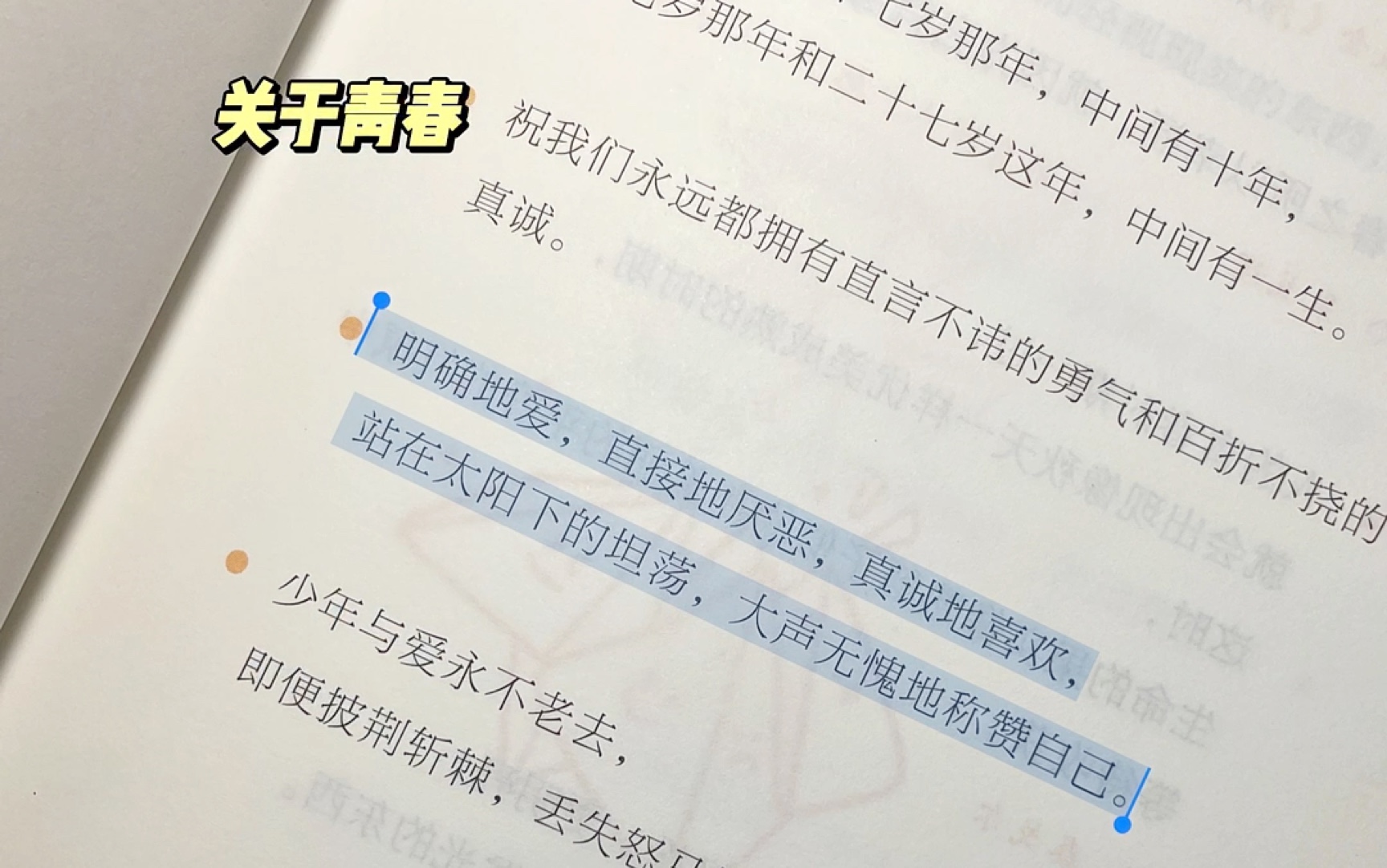 一眼沦陷!2024想在朋友圈发一万遍的神仙句子,《风吹哪页读哪页》读完让你腹有诗书气自华,你的气质提升速查手册,建议人手一本!哔哩哔哩bilibili