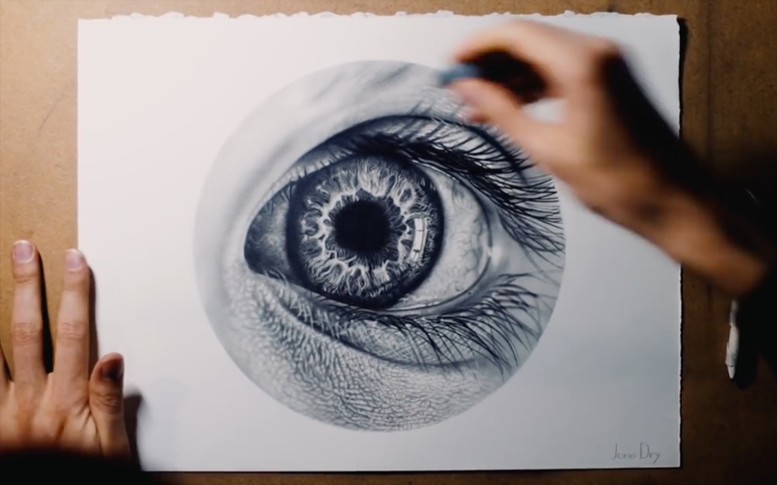 绘画大神的素描创作过程揭秘!_哔哩哔哩 (゜-゜)つロ 干杯~-bilibili