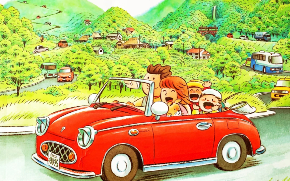 场景音效,有声绘本《开车去兜风》,儿童睡前故事