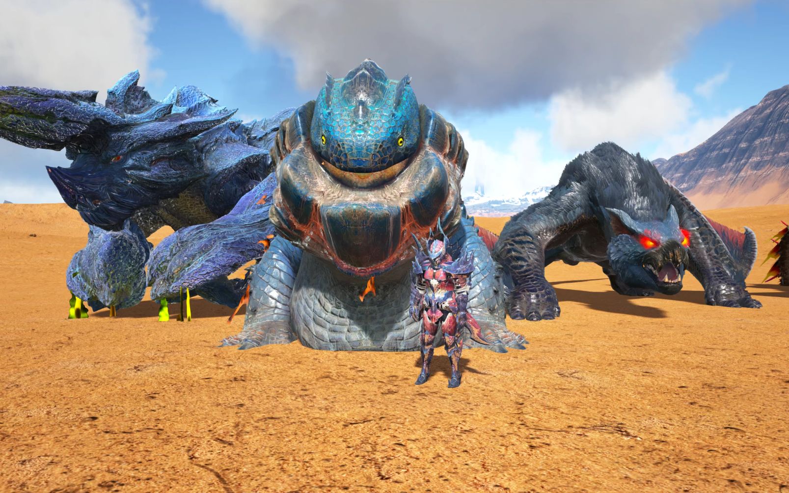 方舟怪物猎人模组龙介绍2-进阶龙展示