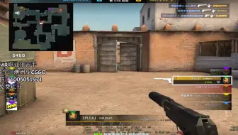 【澳洲兔CSGO】有的时候意识好确实跟开了透视一样