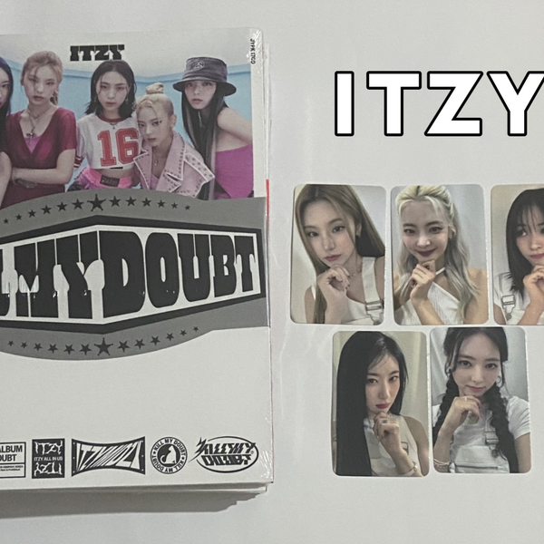 特典开箱｜ITZY 迷你7 KILL MY DOUBT qoo4.0下排幸运卡qoo10特典_哔哩 