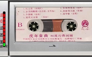 1987年老磁带~《虎年金曲86流行曲回顾》B面,杭天琪、赵莉、孙国庆、张强(不是张蔷)、含笑、吕念祖、苏雪梅、张彤、秦男哔哩哔哩bilibili