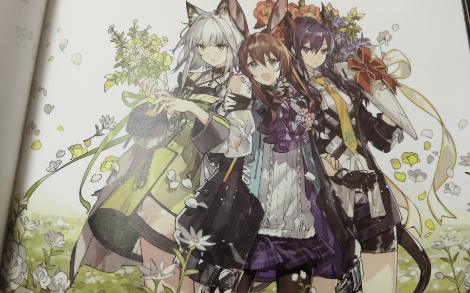 明日方舟 纪念插画集终于到了_哔哩哔哩 (゜-゜)つロ 干杯~-bilibili