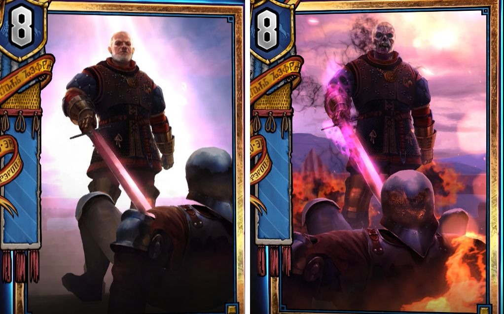 1080p昆特牌闪卡欣赏2之五大阵营金卡