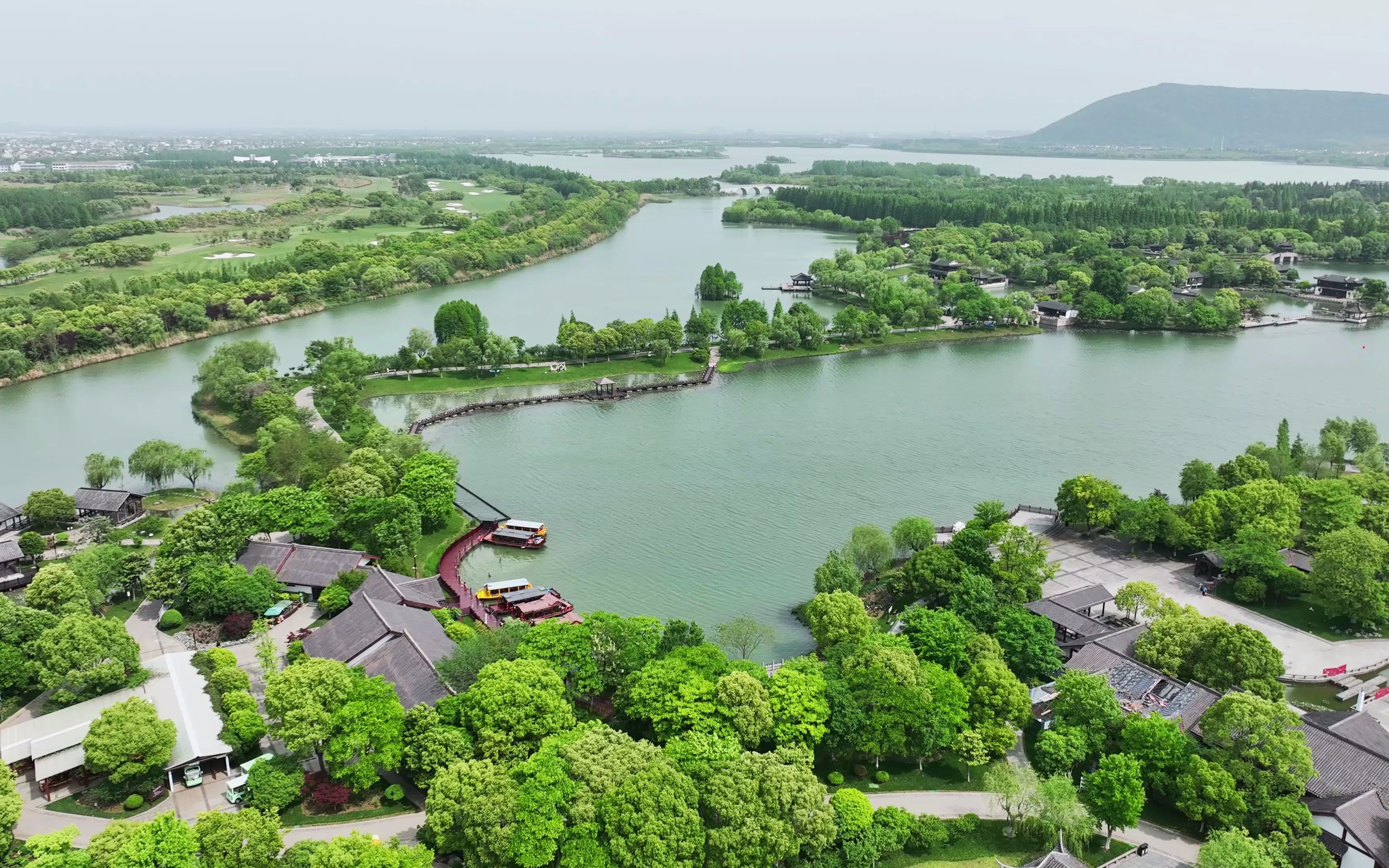 人生第一次航拍尚湖