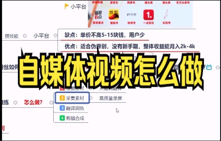 自媒体小白应该怎么做呢?视频剪辑软件应该怎么用呢?哔哩哔哩bilibili