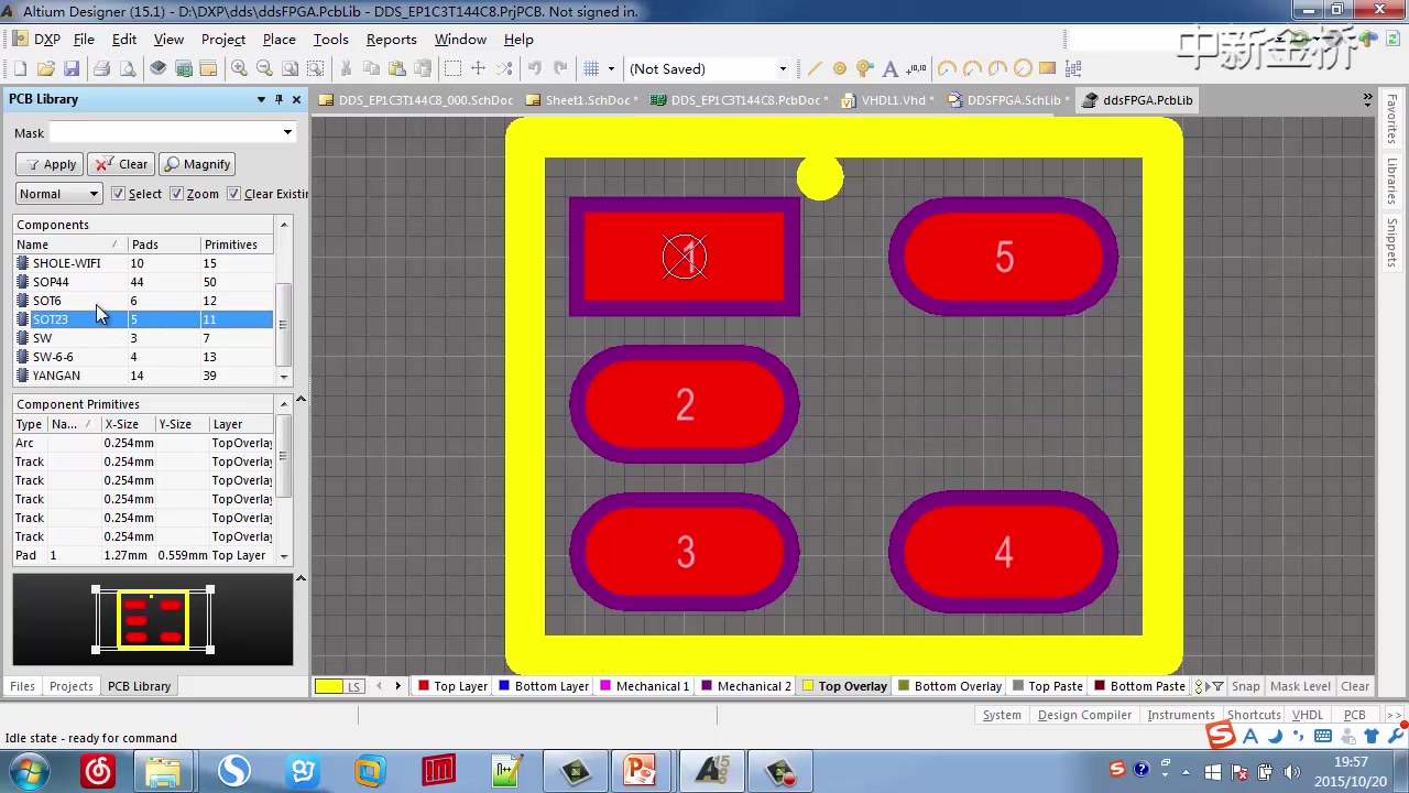 [图]Altium Designer 15教学课程（非常详细的保姆级教学）