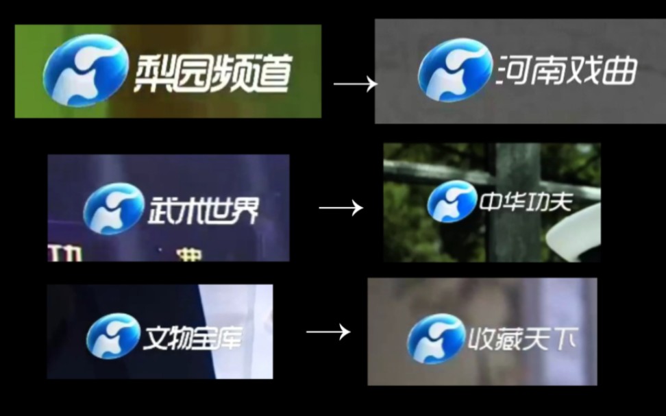 省内版梨园频道、武术世界、文物宝库更名为河南戏曲、中华功夫、收藏天下哔哩哔哩bilibili