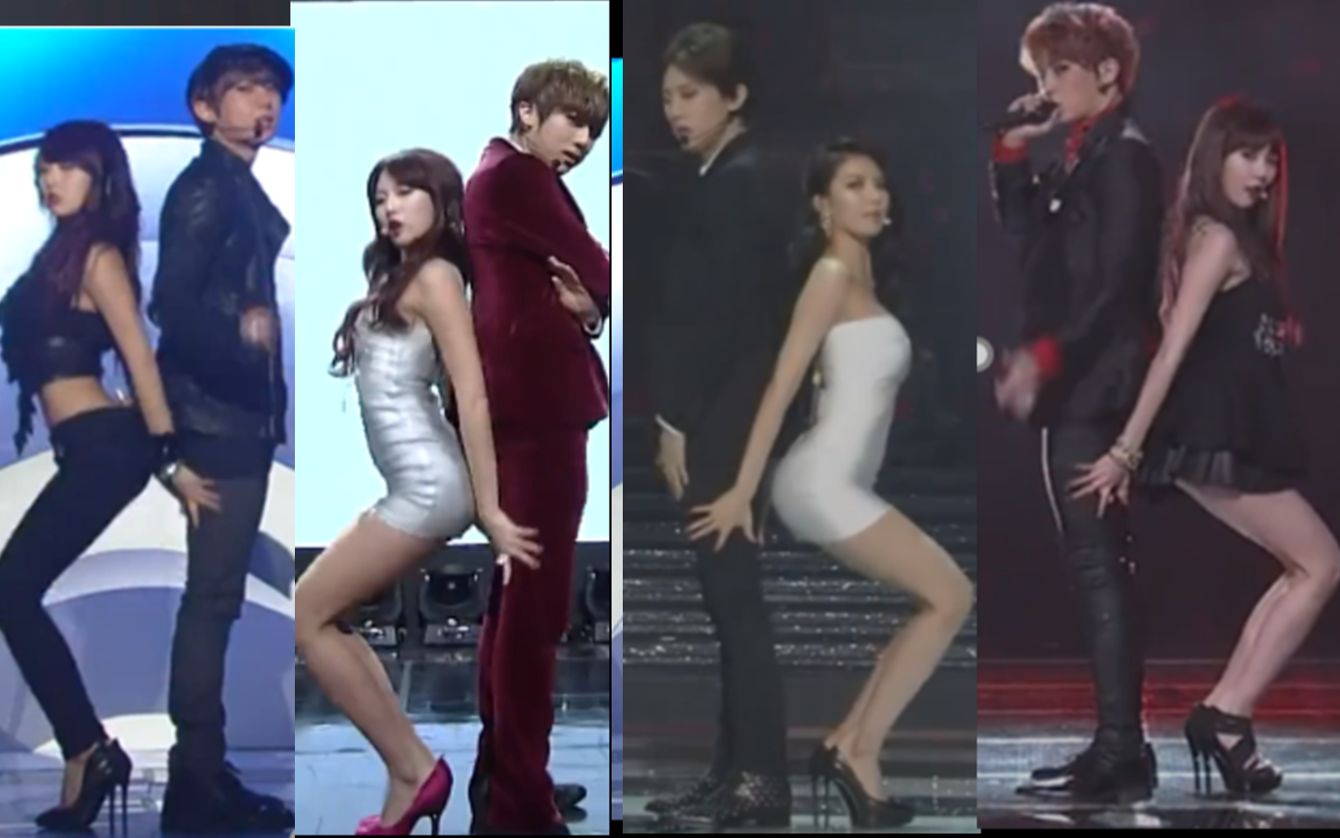 金泫雅x张贤胜troublemaker超过二十场的live混剪草马经典