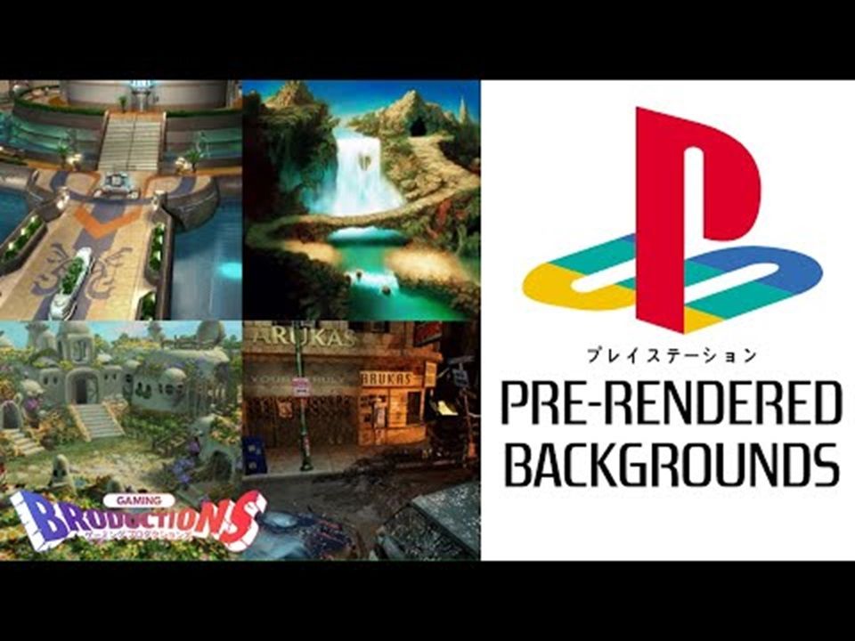 [图]PS1 预渲染背景图的魔法世界/The Magical World of PS1 Pre-Rendered Backgrounds