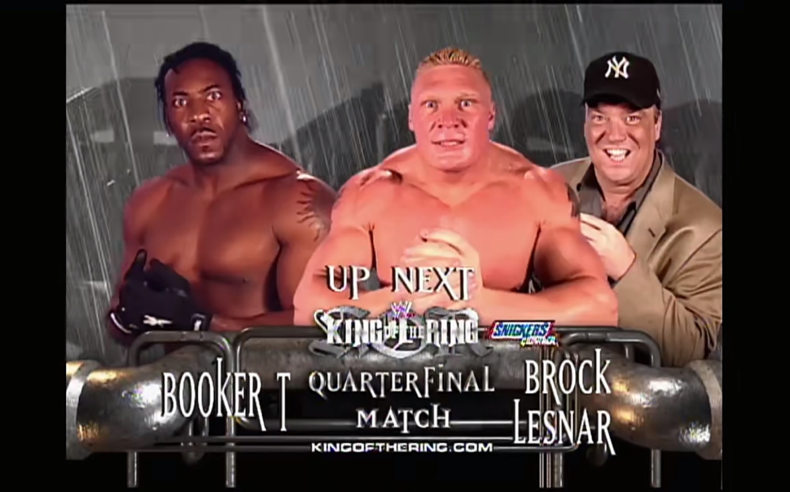 <旗木>RAW 2002.6.17:Booker T vs Brock Lesnar哔哩哔哩bilibili