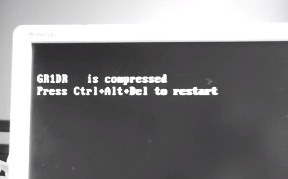 【经历分享】电脑开机出现“gr1dr is compressed”需要按“ctrl+alt+del”时的处理办法哔哩哔哩bilibili