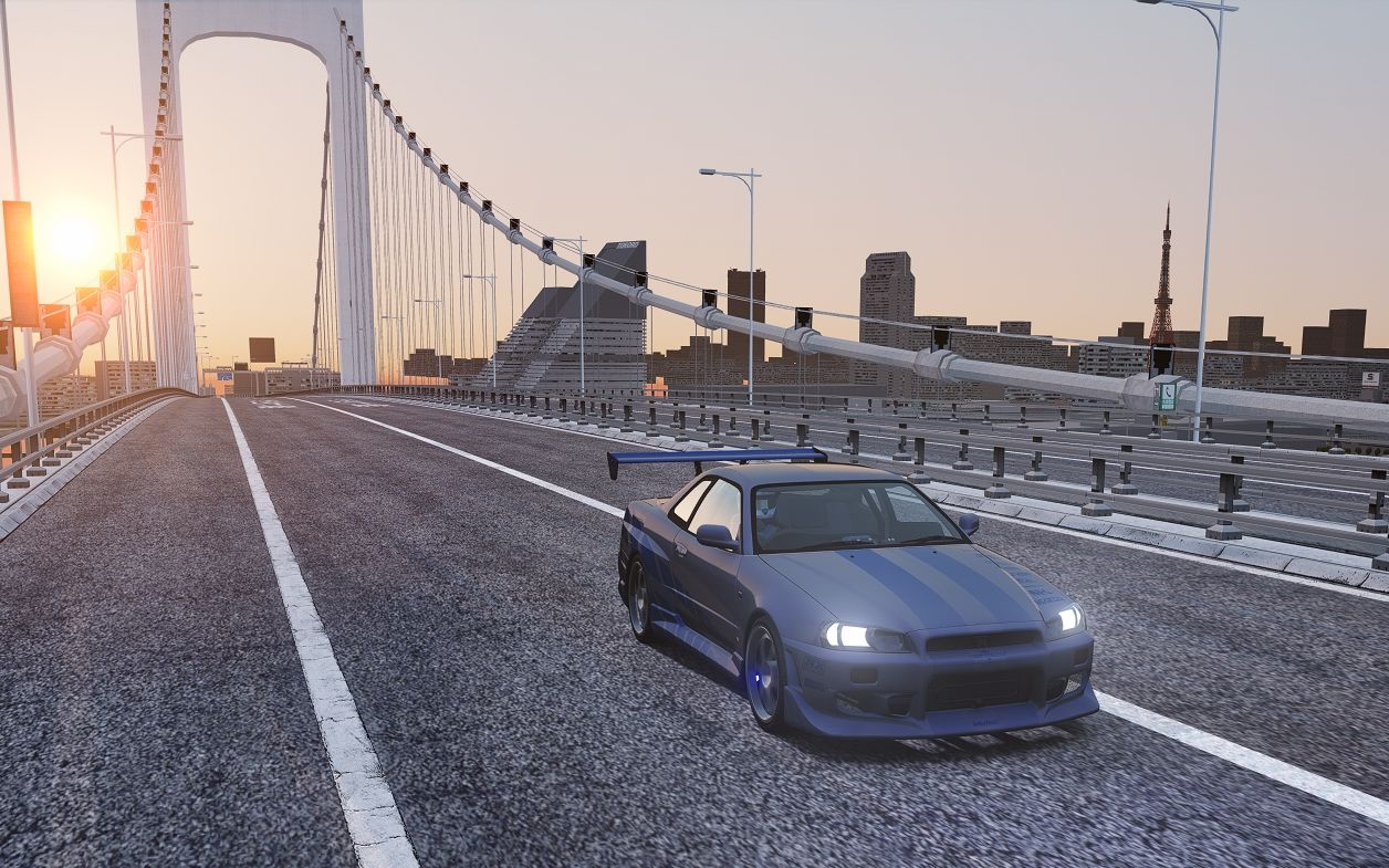 6神力科莎mod分享保罗沃克同款gtrr34速度与激情质量mod详细请看简介