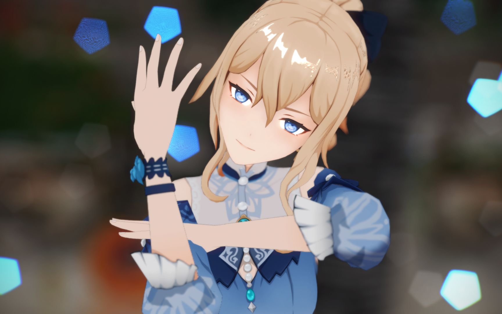 【原神mmd/琴生贺】有事团长干,没事干