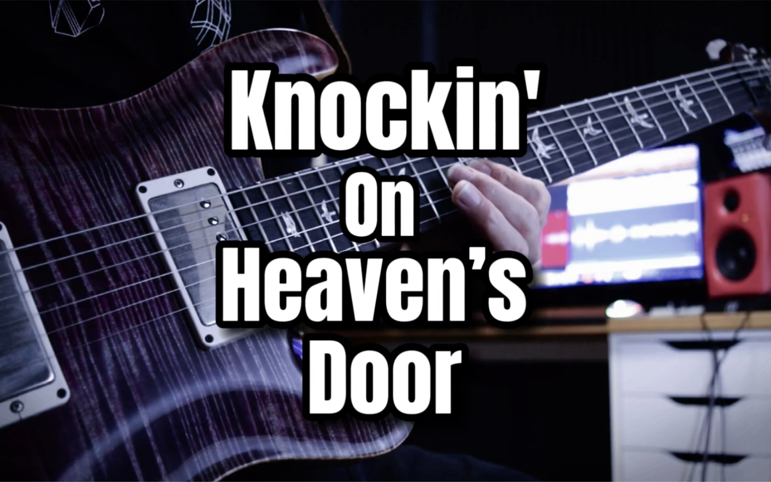 knockin on heavens door solo1 cover枪花