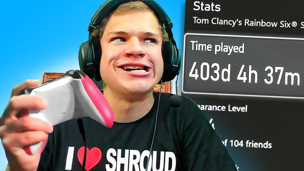 [转载/shroud官方剪辑]jynxzi got me hooked to rainbow six siege