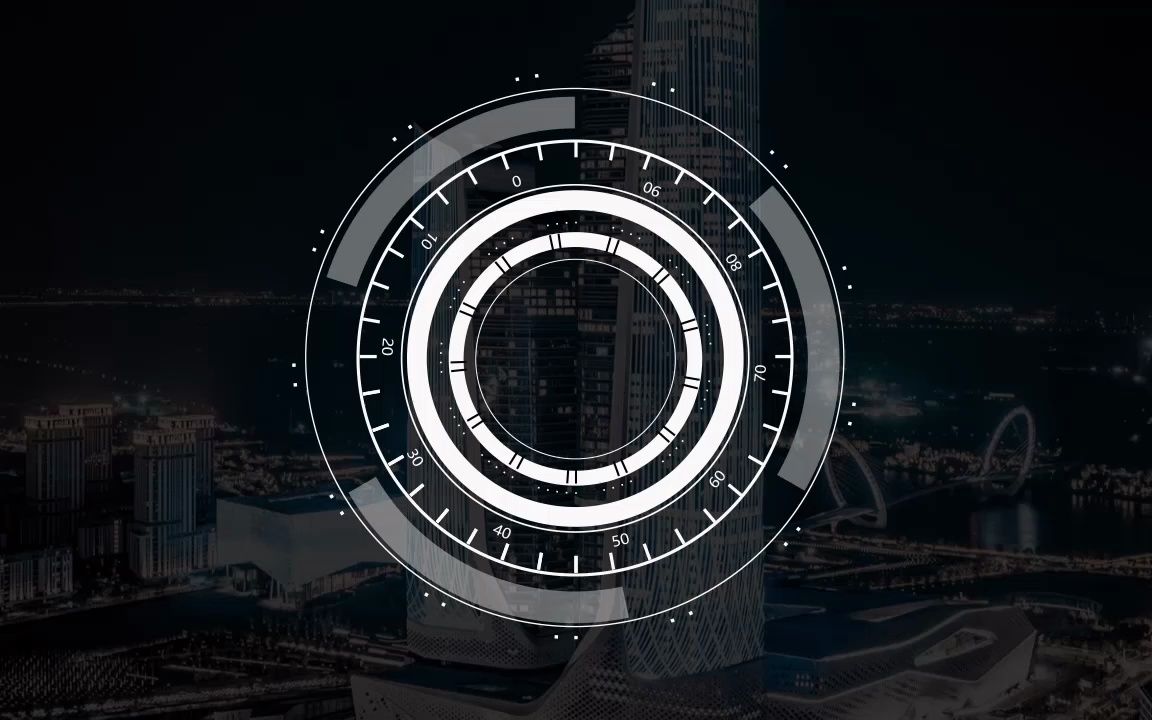 科技感未来城市