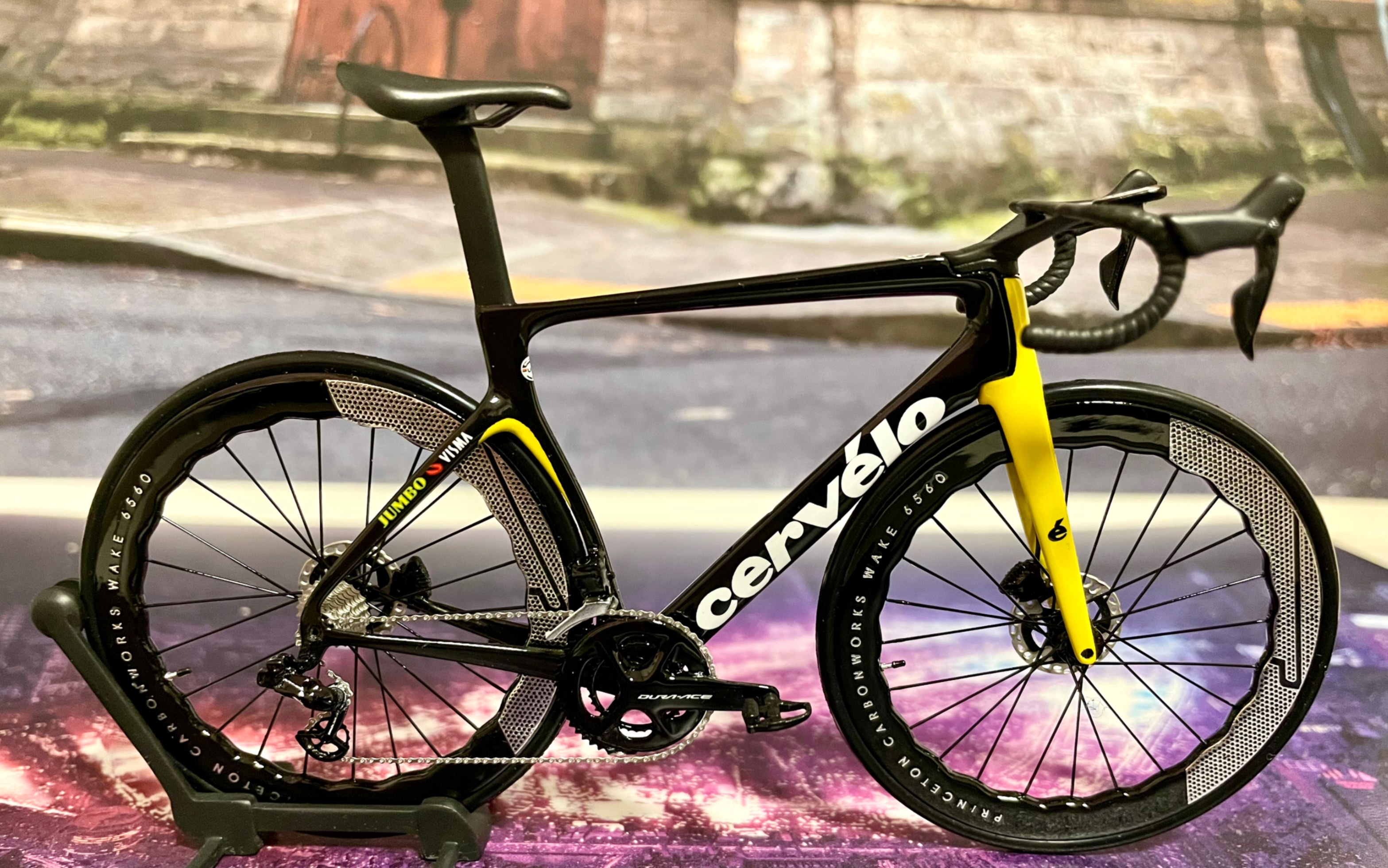 射歪了大鹅s5 珍宝队版涂装——自行车模型分享