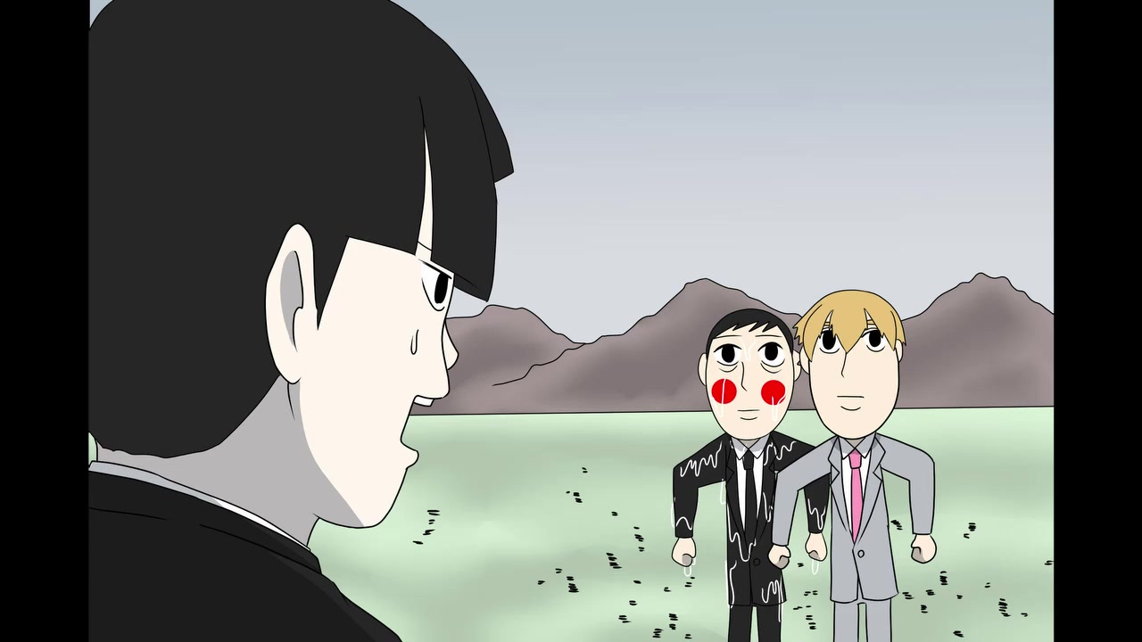 灵能百分百角色的「平田的世界」paro