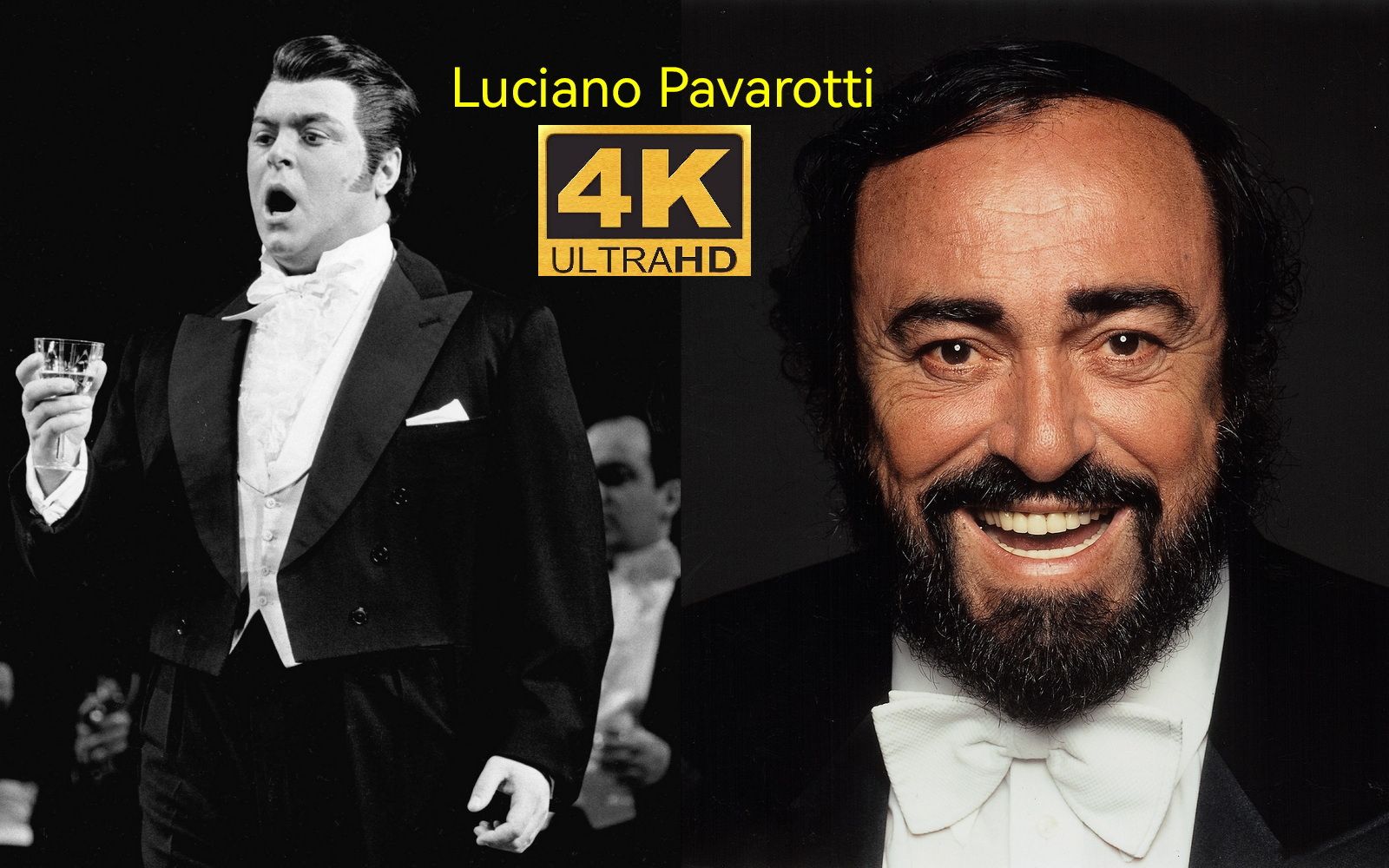 [图]O Sole Mio//Luciano Pavarotti(鲁契亚诺·帕瓦罗蒂)-4K无损-啊，我的太阳-1990.Live