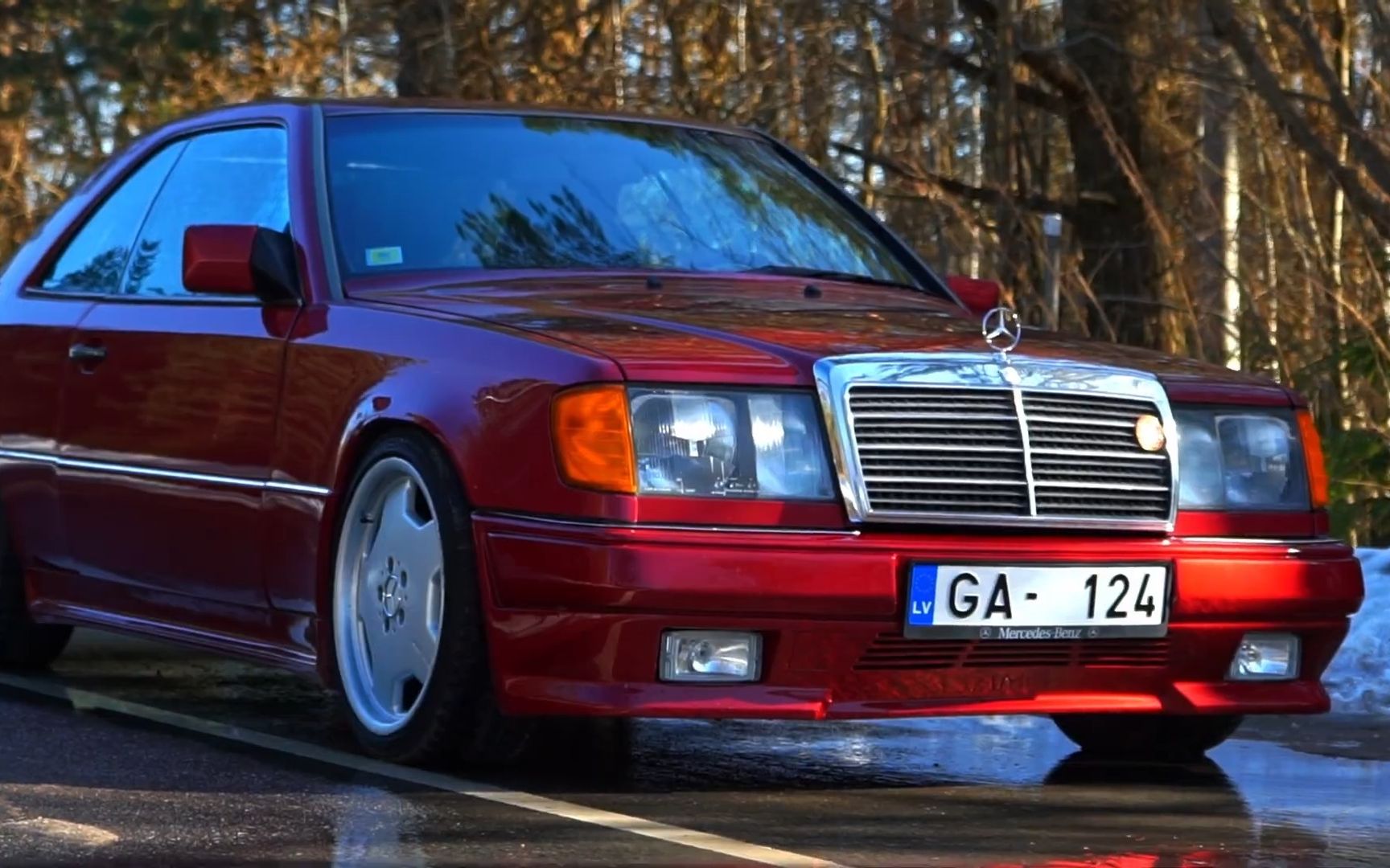 奔驰 w124 c124 e级coupe amg 全车身套件