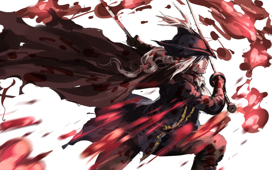 活动作品血源诅咒圣剑猎人无伤碾压第一猎人格曼封顶难度