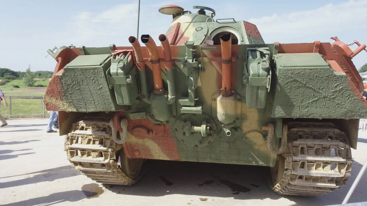 豹炸坦克, panther ausf坦克.