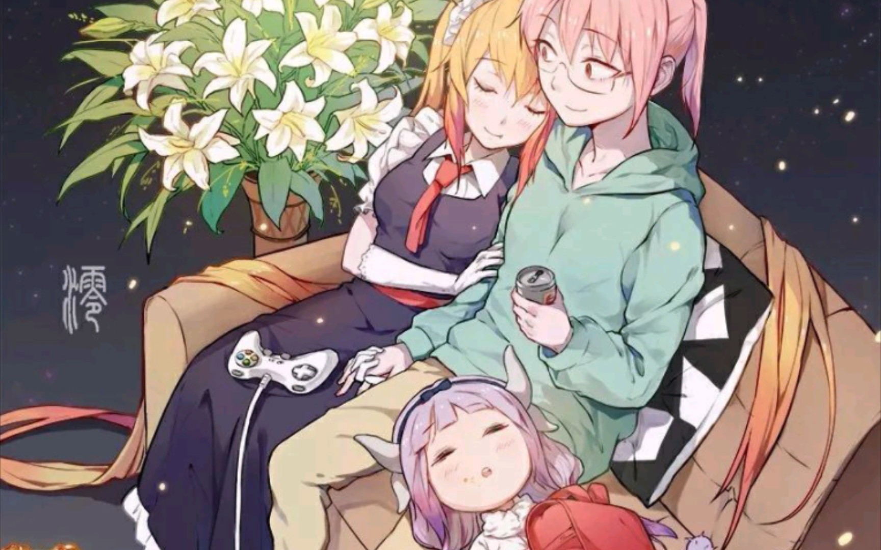 小林家的龙女仆 托尔:小林别跑