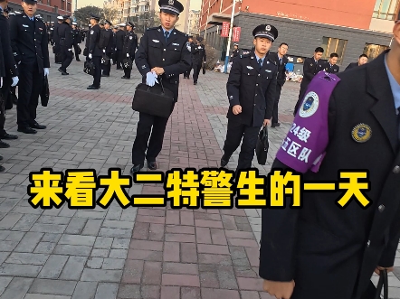 看警院特警生的一天